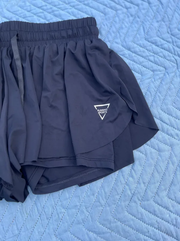 Flowy Athletic Shorts Medium Black - Image 2