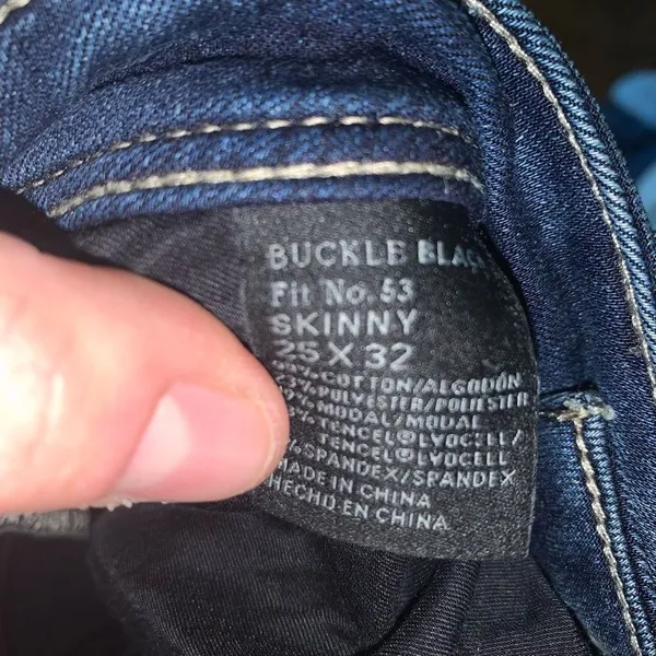 Buckle Black distressed skinny 35x32 normcore jeans - Image 2