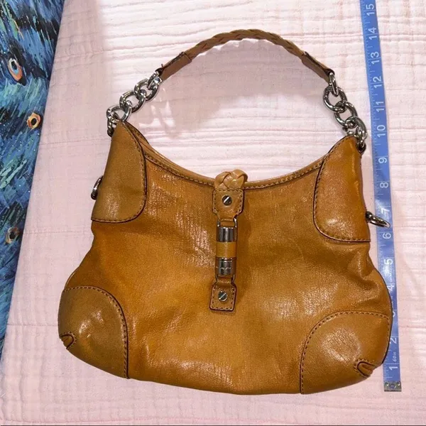 Michael Kors Tan Leather Handbag - Image 12