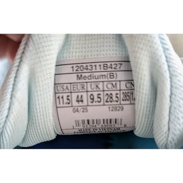 Brooks Ghost 17 Shoes Womens 11.5 Clearwater Navy Peony Running Athletic Sneaker - Image 5