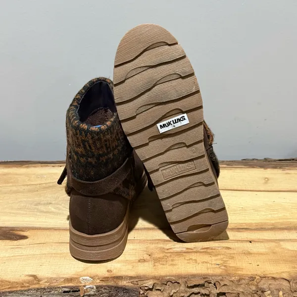 MUK LUKS Women s Natalie Naomi Boots Black Size‎ 8 A37 - Image 11