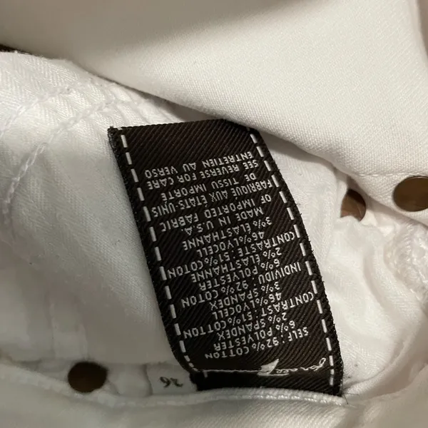 White 7 for all Mankind- Size 26 Jeans - Image 3