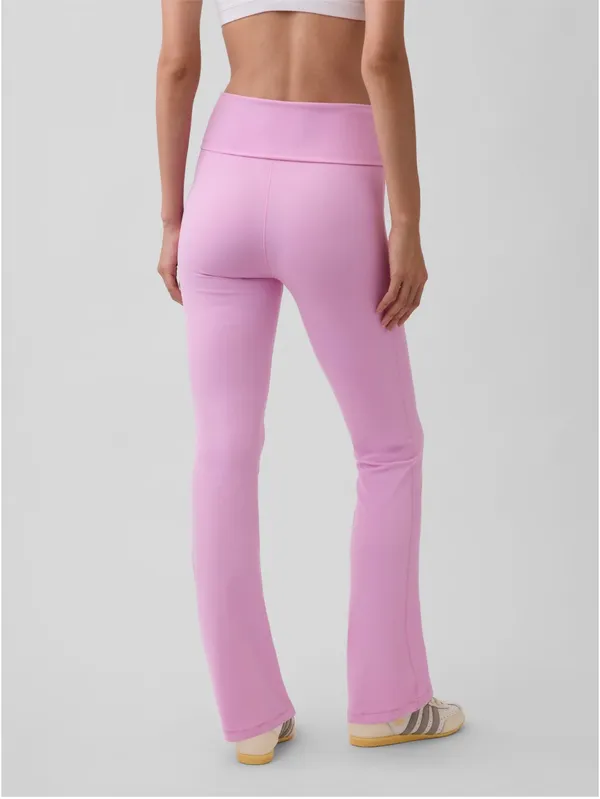 Gap Smooth Foldover Mini Flare Leggings - Image 2