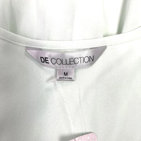 DE Collection City‎ Center Blouse Top Womens Size Medium Cottagecore Coquette - Image 6