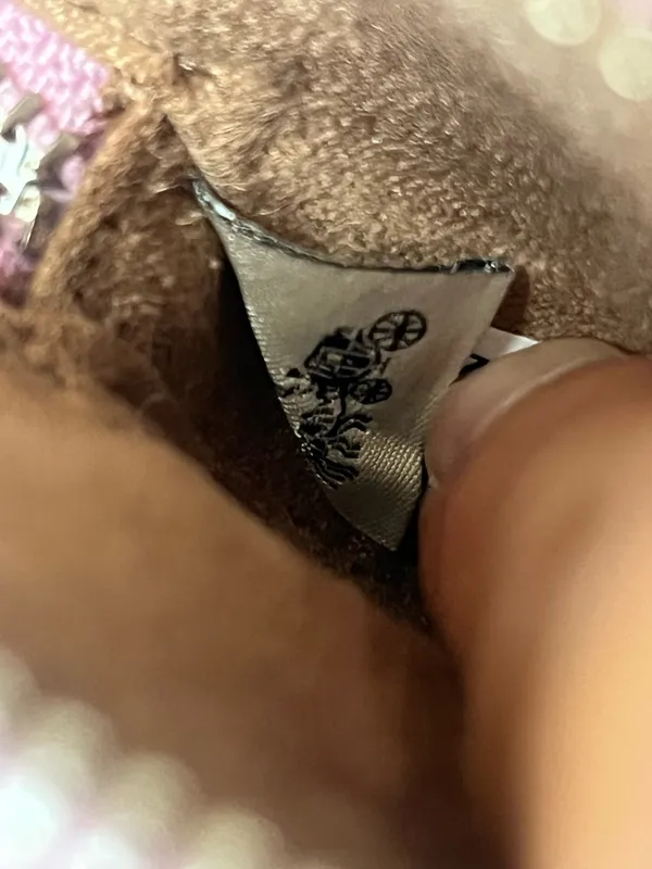 Coach Heart Bag Charm In Signature Leather With Heart Charm - Image 6