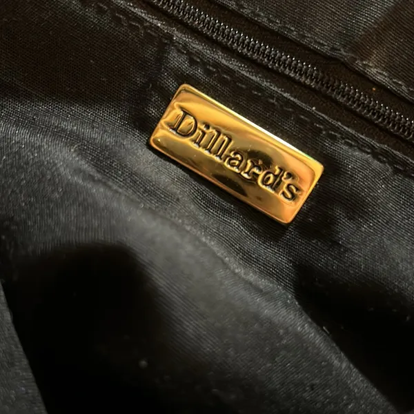 Vintage Dillard’s Black Shoulder Bag - Image 12