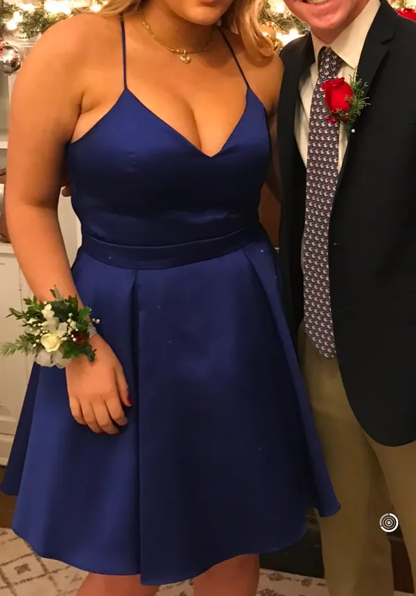 XScape Blue Cupcake Dress - Image 13