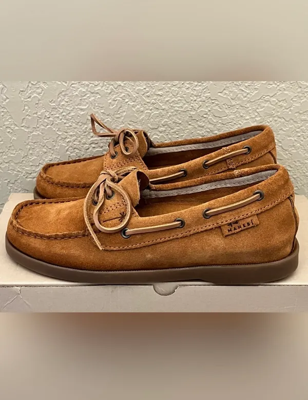 Manebì Brown Suede Women’s Moccasin Shoes -Size 7 - Image 2