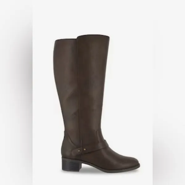 Easy Street Jewel Black Riding Boots Women’s 6M Knee High Studded Comfort - Image 6