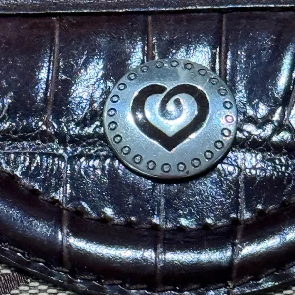 Brighton Jacquard Signature Hearts small‎ shoulder bag B55 - Image 6