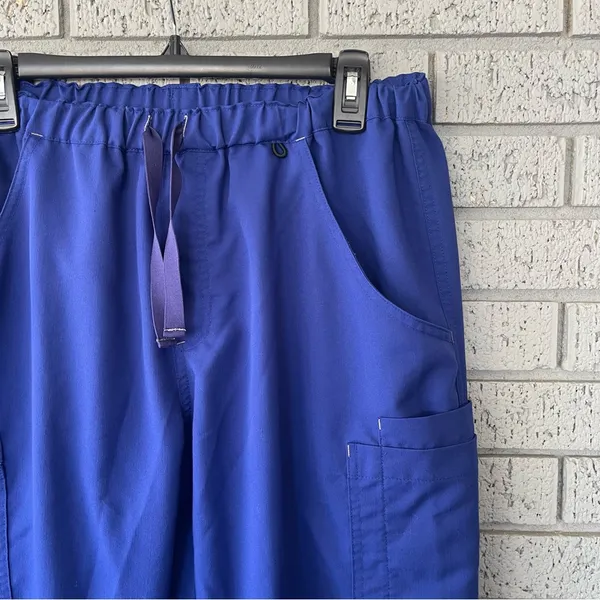 Figs Torbeck Cargo Scrub Pants Blue Purple Size XL Discontinued - Image 2