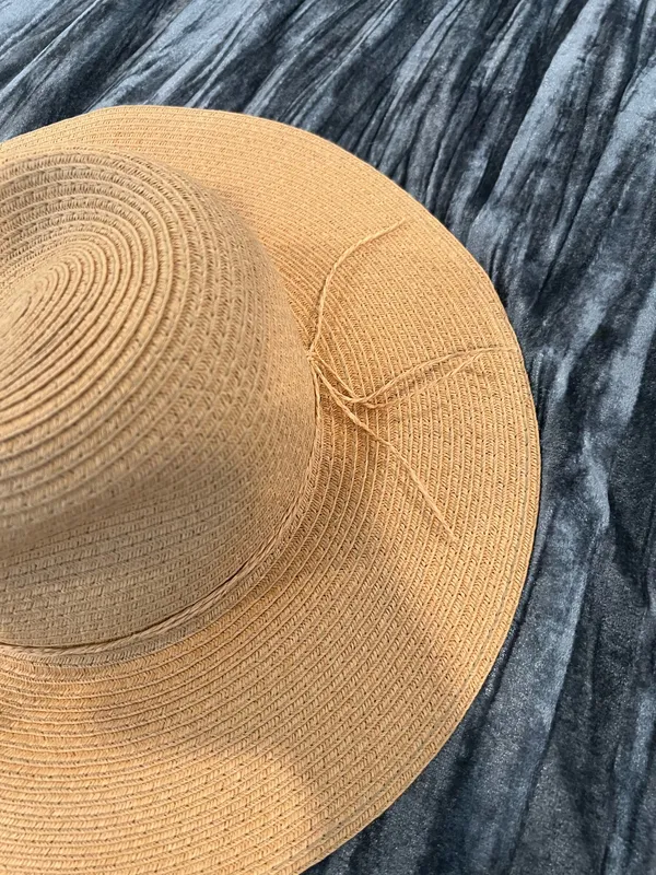 Stylish Tan Straw Hat by Style Co - Image 3