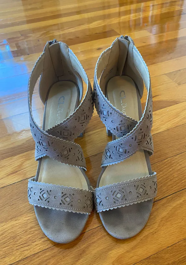 CL by Laundry Nude Heels - Image 2