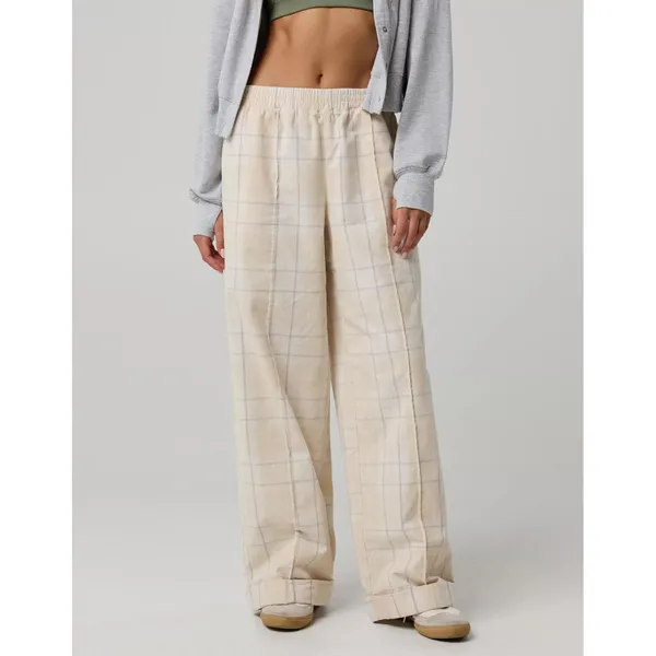 AE OFFLINE By Aerie Corduroy Trouser American Eagle NWT Cake Batter - Image 2
