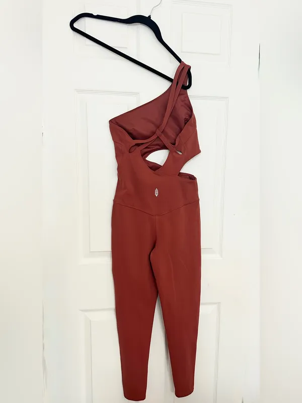 FP Movement by Free People Transcend Limits Onesie – Ginger Spice – S - Image 5