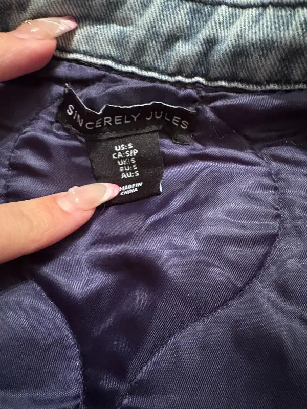 Sincerely Jules’s x  Jean jacket  - Image 4