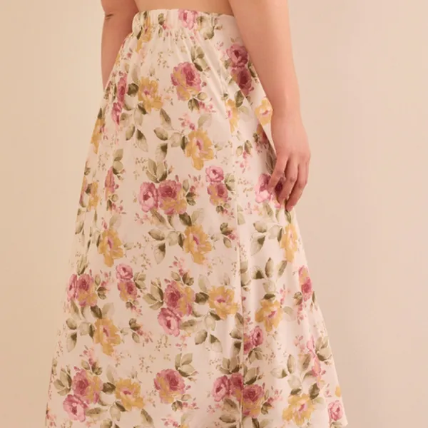 NEW Arula Floral Midi Skirt Plus Size 2X / B Available NWT - Image 5