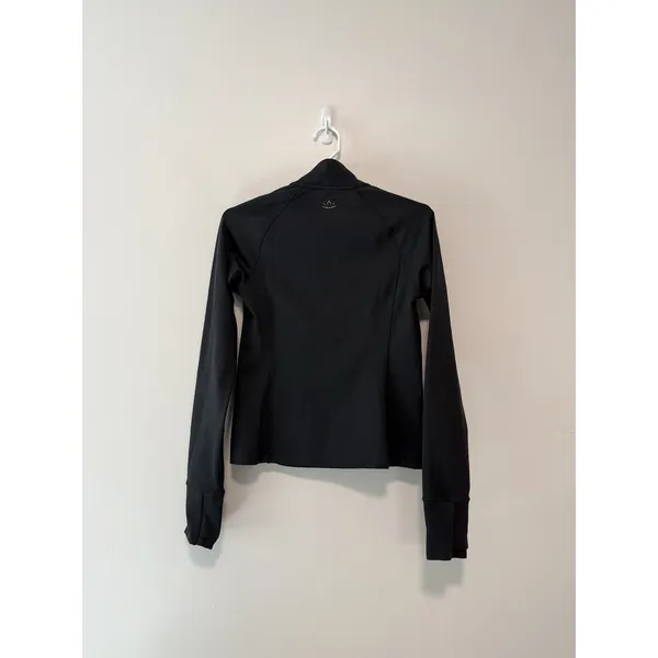 Beyond Yoga Fleeceback 1/4 Zip Pullover in Black Size Small - Image 7