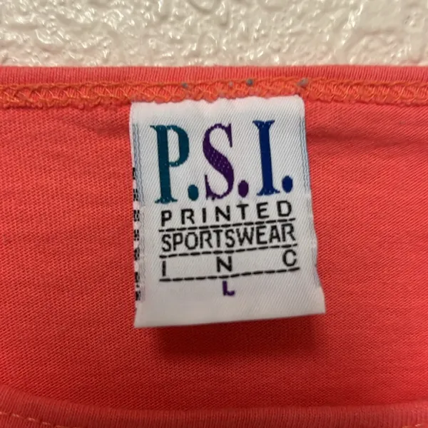 VINTAGE P.S.I. Printed Sportswear Inc. San Diego Graphic Tee - Image 9