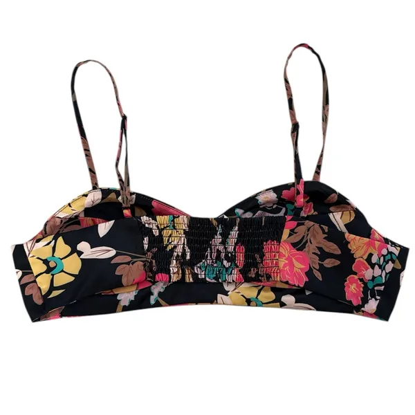 Anthropologie Mare Mare Cropped Bustier Floral Tropical Top‎ Size Large - Image 2