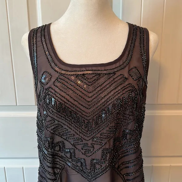 Studio Y SHEER BEADED BLOUSE - Image 2