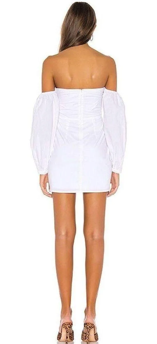 Superdown Flynn Ruched Sleeve Dress - Image 3