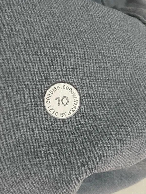 Lululemon Dance Studio Slate Gray Drawstring Jogger Pants Size 10 - Image 6