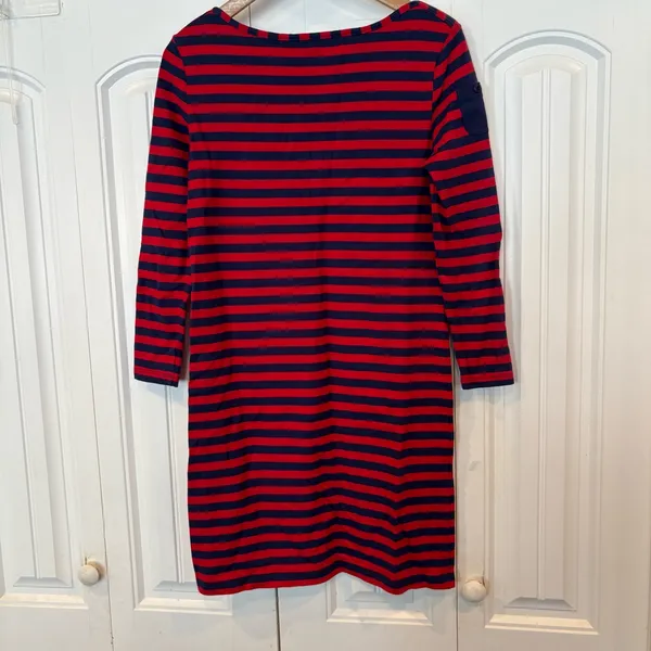 Vineyard Vines Navy And Red Stripe Dress Size‎ XXS - Image 2