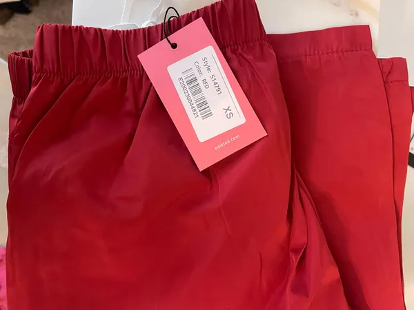 Red Track Pants - Image 2