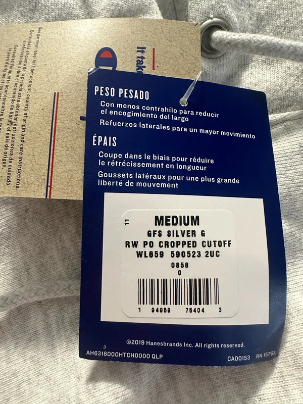 Champion Cropped Hoodie - Image 4