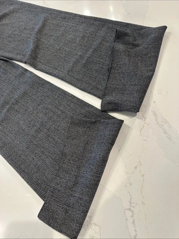 WHBM Vintage Legacy Modern Boot Plaid Dress Pant Slacks size 6R - Image 4