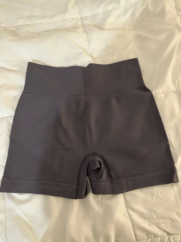 Gym Shorts Gray Size M - Image 3