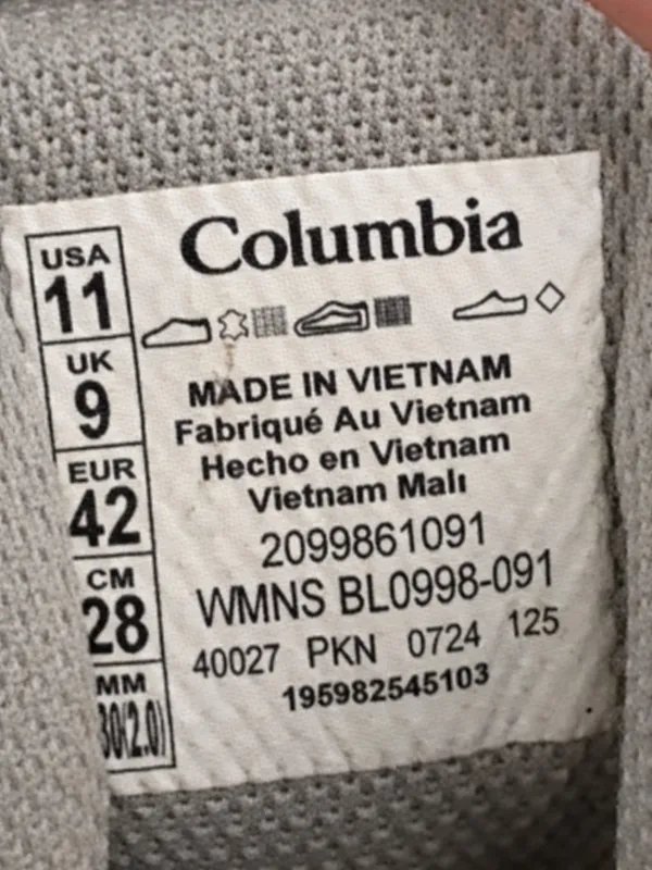 Columbia soft cream mid hiking boot - Image 4