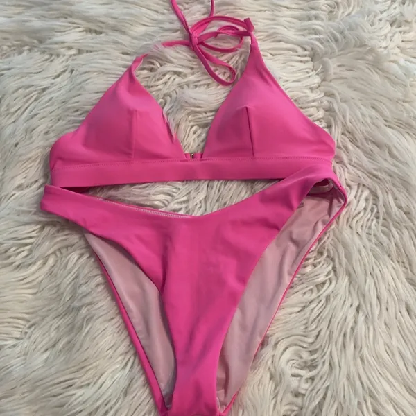 Victoria's Secret Swim color pink size M excellent condition see all photos - Image 12