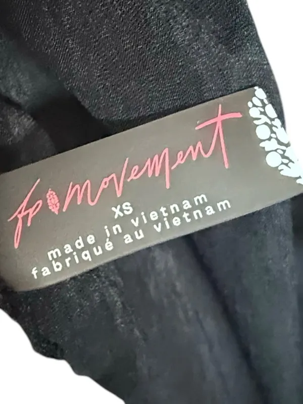 FP Movement Tempo UV Protection Long Sleeve Crop Workout Sweat-Wicking Tee Sz XS - Image 6