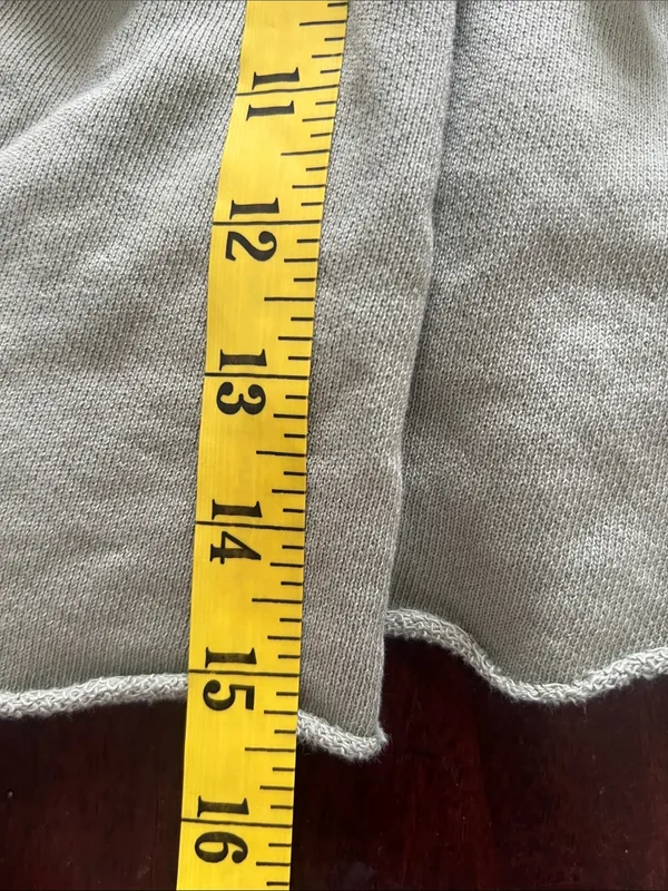 aerie Sage Green Elastic-Waist sweatshirt style skirt size L - Image 5