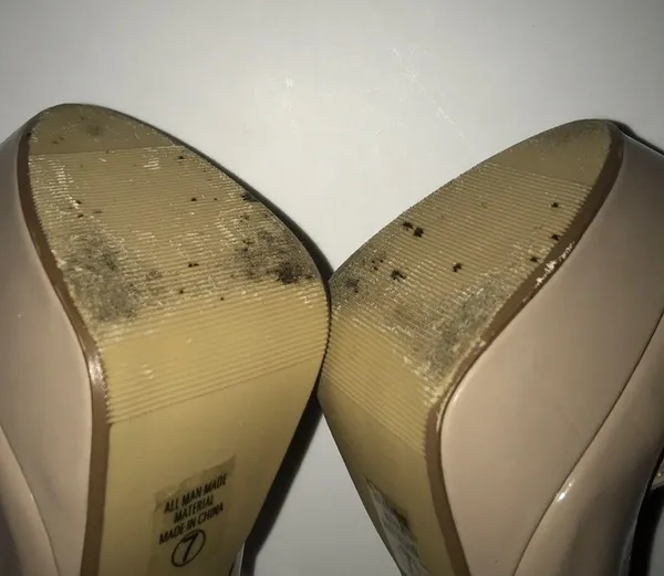 Diva nude heels sz 7 - Image 4
