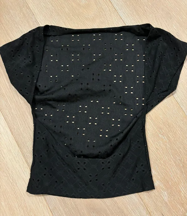 Princess Polly Black Backless Top - Image 2