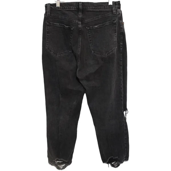 Abercrombie & Fitch Curve Love The Ankle Straight Ultra High Rise Jeans Sz 30 10 - Image 2