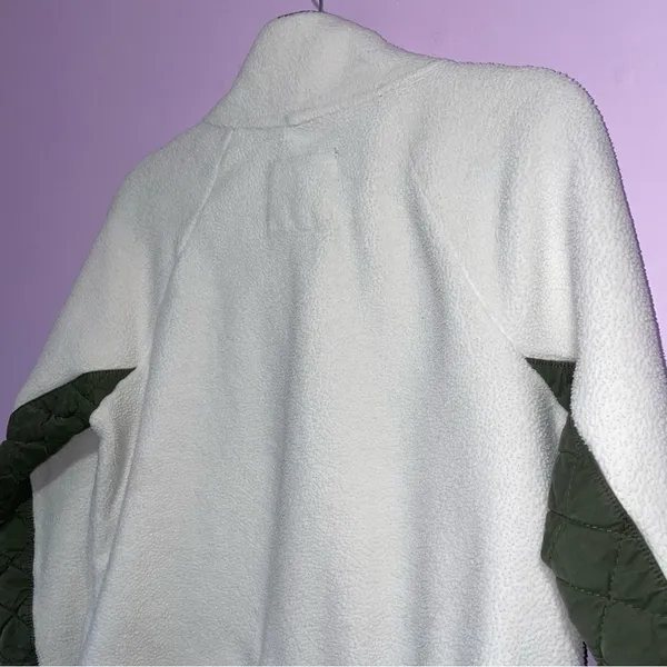 Abercrombie & Fitch Asymmetrical Half Snap Fleece Pullover Women S Gorpcore - Image 8