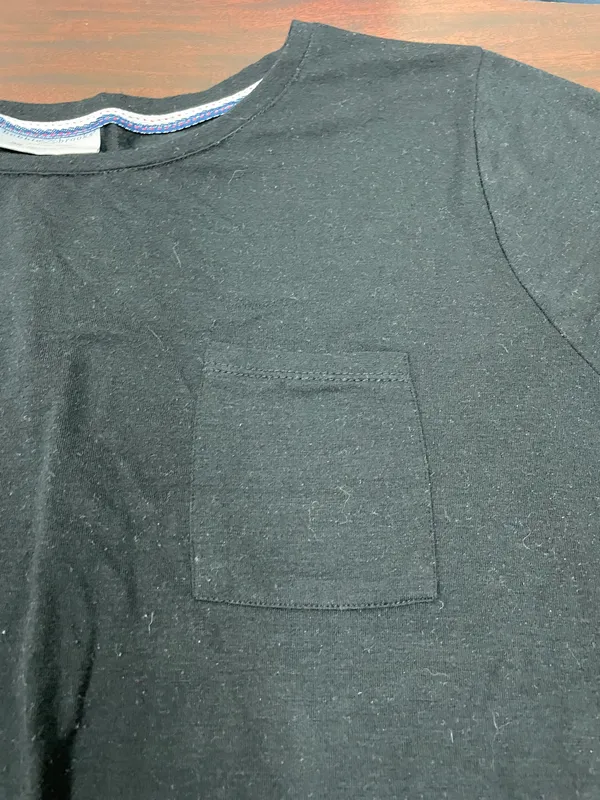 Brooks Bobbie Black Short Sleeve Pocket Tee-3X - Image 2