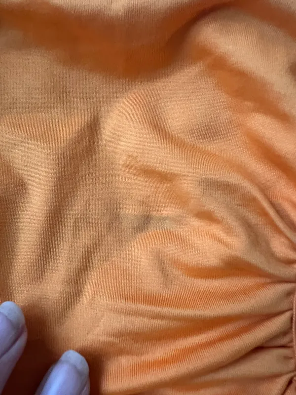 Beginning Boutique Orange Cutout Dress - Image 6