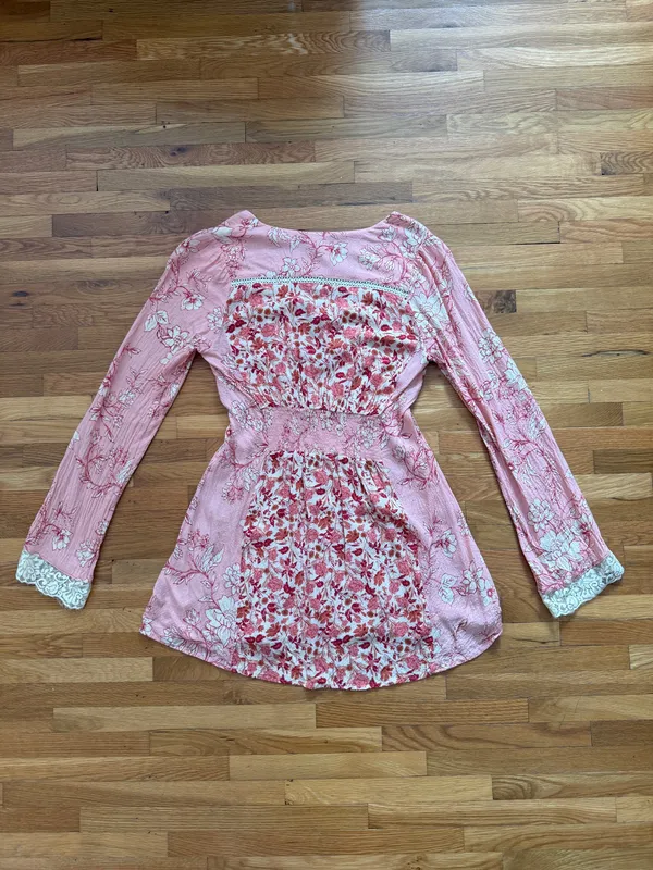 Free People Dress Floral Mini Women’s - Image 2