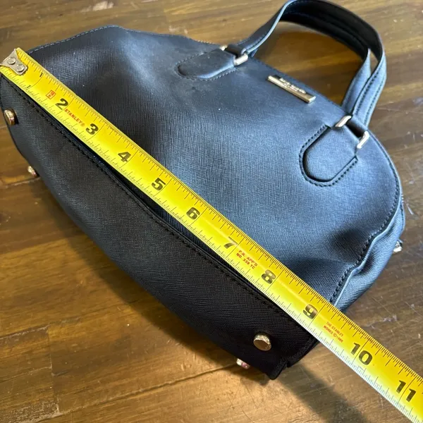 Kate Spade Black Small Handbag Domed-Flawed - Image 7