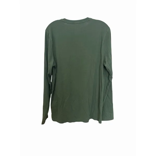 Pact Henley Top Womens Small Green 100% Organic Cotton Sustainable #YZ10-2 - Image 7