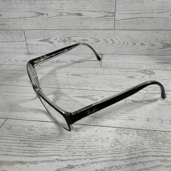 Ray-Ban RB5114 2034 Eyeglass Frames Only 54-16-140 Black Clear Rectangle - Image 4