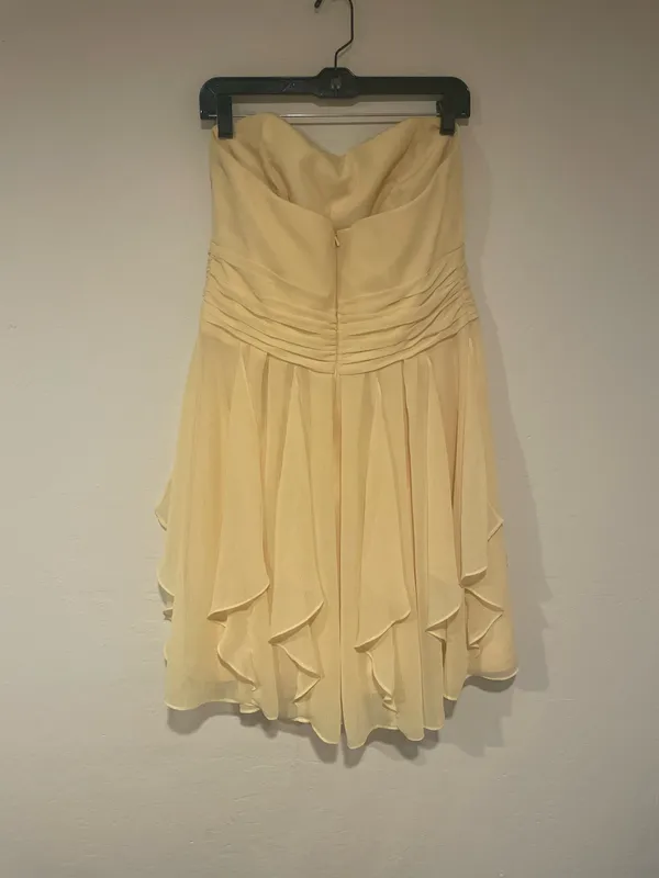 David’s Bridal Strapless Dress - Image 3