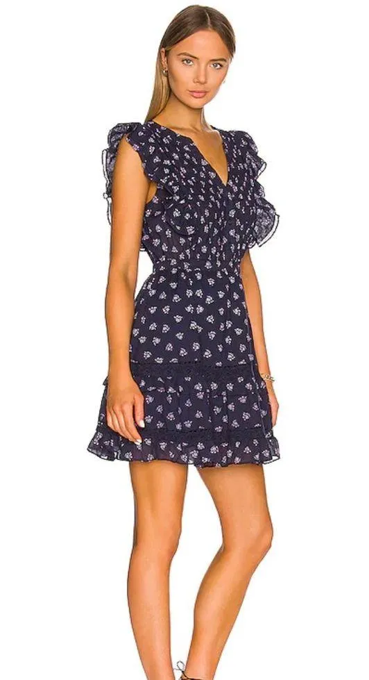 Steve Madden Floral Next Door Dress in Oilslick - Image 3