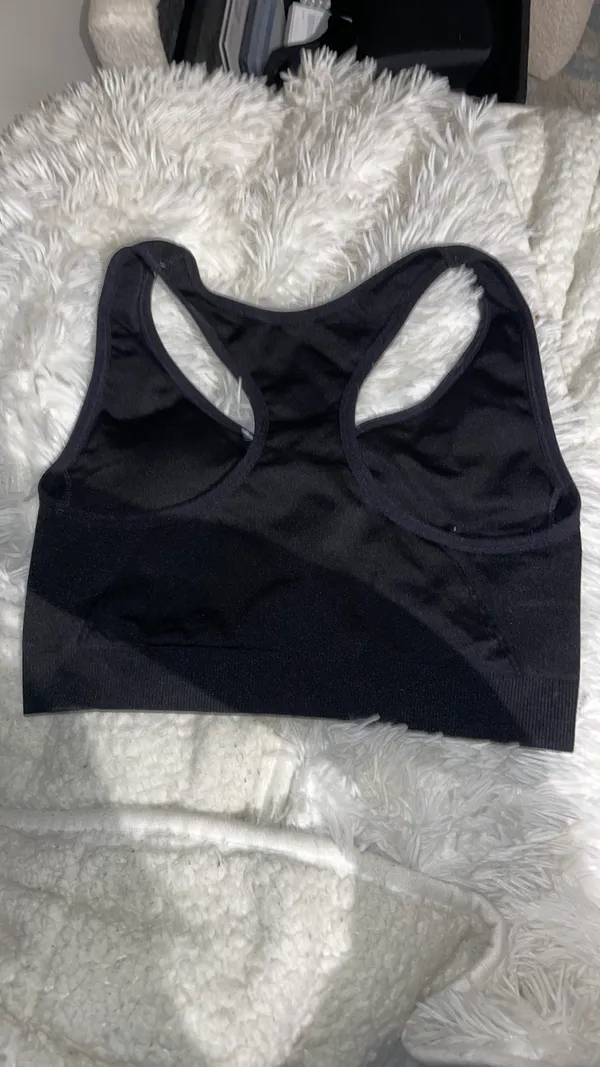 Avía Front Zipper Razor Back Sports Bra - Image 3