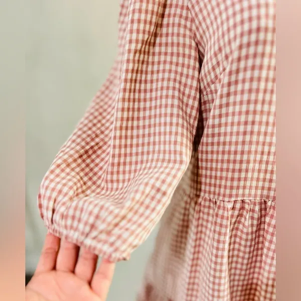 Petal and Pup mini size 4 dress puffy sleeve romantic , bohemian , western chic - Image 5